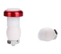 Luce a LED per manubrio della bicicletta, in lega di alluminio, impermeabile, con indicatori di direzione di sicurezza e modalità fissa e lampeggiante, per mountain bike, adatta per manubri da 16-23