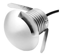 Luce A LED Per Pozzo Interrato, Faretto A Fascio Laterale Da 3W 12V-24V DC, Illuminazione Direzionale Per Esterni In Alluminio Impermeabile IP67, Faretto Per Giardino(Q1-1 Way,24V-Warm White 3000K)