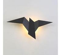 Luce a Parete a LED, funce da Parete di Uccelli Origami in Metallo, Lampada da Parete Fai -da -Te, 2W, Illuminazione Decorativa d'interni, lampade a Parete per corridoio, Soggiorno, Parete di