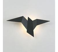 Luce a Parete a LED, funce da Parete di Uccelli Origami in Metallo, Lampada da Parete Fai -da -Te, 2W, Illuminazione Decorativa d'interni, lampade a Parete per corridoio, Soggiorno, Parete di