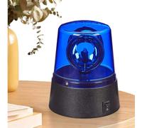 Luce a rotazione a LED - spia di sicurezza rotante a 360 gradi, luce stadio ambientale a batteria | attraente da utilizzare in festa, club, eventi a tema, rotante colorata perfetta per crear