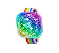 Luce a Sfera da Discoteca per Bambini Adulti, Bracciale Palla da Discoteca, Lampada Palla da Discoteca, Lampada da Polso Discoteca, Luce d'atmosfera a LED per Auto Casa DJ Club Decorazione Feste