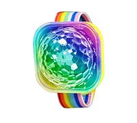 Luce a Sfera da Discoteca per Bambini Adulti, Bracciale Palla da Discoteca, Lampada Palla da Discoteca, Lampada da Polso Discoteca, Luce d'atmosfera a LED per Auto Casa DJ Club Decorazione Feste