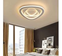 Luce a soffitto a LED, dimmerabile con lampadario a telecomando per la camera da letto lampade da cucina per ufficio, lampada a soffitto moderna a forma di fiori creativa lampadari chic [Classe di