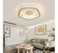 Luce a soffitto a LED, dimmerabile con lampadario a Telecomando per la Camera da Letto lampade da Cucina per Ufficio, Lampada a soffitto Moderna a Forma di Fiori Creativa lampadari Chic [Classe di