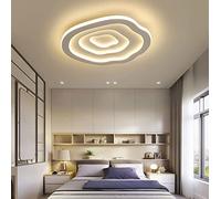Luce a soffitto a LED, dimmerabile con lampadario a Telecomando per la Camera da Letto lampade da Cucina per Ufficio, Lampada a soffitto Moderna a Forma di Fiori Creativa lampadari Chic [Classe di