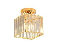 Luce a soffitto Moderna per Camera da Letto E26 Lampada a soffitto in Interno semifulto a Pendente a Sospensione Crystal Adebiti dell'illuminazione per Il corridoio per casa Cambia Oro in Meglio