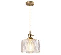 Luce a sospensione a sospensione in vetro verde a 1 luci di luce Green Light Lighting Lampada giapponese Hanghouse Retro Hanging Secondo illuminazione per il comodino illuminazione per bagno per il