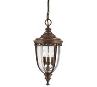 Luce a Sospensione IN Bronzo Esterno Rustico E14 Edmund per Lanterna Terrazza