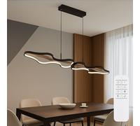 Lampada Pendente Plafoniera LED Dimmerabile Telecomando Memory Accorciabile [EEK: E]