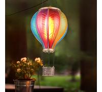 Globo Lampada LED solare 36136B Mongolfiera, colorata, plastica Globo