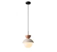 Luce a sospensione moderna Art Deco Macaron lampadario soggiorno soffitto appendere luce camera da letto apparecchi di illuminazione a sospensione per ristorante caffè cucina isola (B)