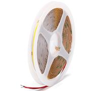 Luce a striscia COB a bassa tensione da 5 m, ideale per illuminare gli spazi. Con 6500 K, fornisce una luce bianca brillante, perfetta per evidenziare i dettagli e creare ambienti moderni e freschi.