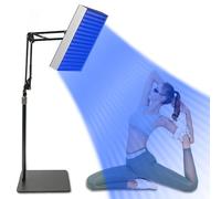 Luce abbronzante solare portatile Tanning Lamp per la casa abbronzatura del viso, luce diurna per viso e corpo per la casa con supporto regolabile e gancio per appendere (J)