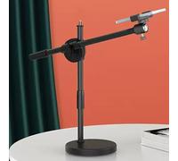 Luce ad anello - Supporto per treppiede regolabile per montaggio della fotocamera, presa d'aria stabile per trasmissione in lezioni, produzione video, fotografia