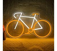 Luce al neon a forma di bicicletta sportiva per camera degli adolescenti, camera da letto, bar, palestra, negozio di biciclette, decorazione da parete per la casa, regali per gli appassionati di