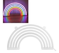 Luce Al Neon, Insegne Al Neon, Luci Al Neon a Forma di Arcobaleno Luci Decorative Al Neon per Camera da Letto Festa Compleanno Natale Matrimonio Bar, Insegna, Insegne Al Neon
