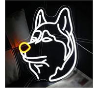 Luce al neon Per lampada al neon, negozio di animali, cuccia per cani, ospedale, zoo, soggiorno, hotel, bar, decorazione da parete