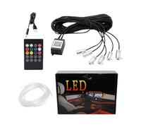 luce ambientale per auto - morbida wireless | striscia RGB per app, decorazione interna a LED per camion uomo donna, colori di luminosità regolabili: eleganza quotidiana per le vacanze, stile se