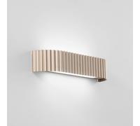 Luce Ambiente Design Appliance a LED Niike, color oro, larghezza 40 cm, metallo, CCT Luce Ambiente Design
