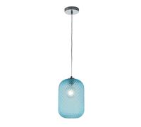 Luce Ambiente Design ASHFORD lampada a sospensione, E27, I-ASHFORD-S20 BLU, ASHFORD [Lampade per Interni > Lampade a Sospensione]