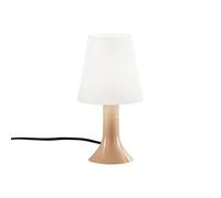 Luce Ambiente Design Lampada da tavolo BINGO Lumetto, color fango/bianco, altezza 24,5 cm Luce Ambiente Design