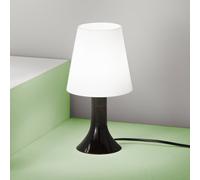 Luce Ambiente Design Lampada da tavolo BINGO Lumetto, nero/bianco, altezza 24,5 cm Luce Ambiente Design