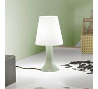 Luce Ambiente Design Lampada da tavolo BINGO Lumetto, verde/bianco, altezza 24,5 cm Luce Ambiente Design