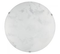 LUCE AMBIENTE DESIGN - PLAFONIERA LED SELENE IN VETRO DIAMETRO 30CM 12WATT