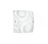 LUCE AMBIENTE DESIGN - PLAFONIERA MIRO'30CM BIANCA 2XE27 60W