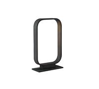 Luce Ambiente e Design Lampada da tavolo LED (5W, 3000K) color moka 16x16x7 cm. - MOKA