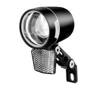 Luce Anteriore Bicicletta LED 100lm per Dinamo 6v + Riflettore