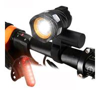 Luce Anteriore Bicicletta Leggera 170g USB Ricaricabile per Sentieri Notturni