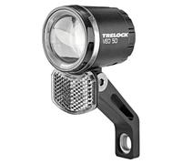 Luce anteriore della bicicletta sulla forcella per vedere a 70 m e visibile a 4 km Trelock VAE E-Bike Ls380 Bike-I 6-12V 50Lux Noir