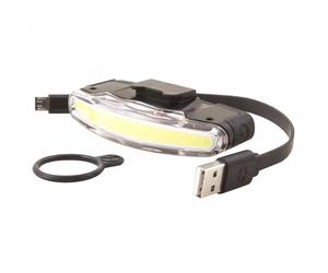 Luce anteriore montata sul manubrio - batteria li-po usb (5/1) Spanninga Giallo