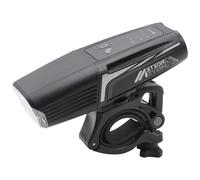 Moon - Meteor Storm Pro - Fanale anteriore per bicicletta, ricaricabile, 2000 lumen, modalità giorno, USB tipo C, 160 ore di autonomia massima