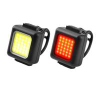 Luce anteriore per bicicletta, unità di illuminazione ricaricabile per bicicletta, impermeabile, dispositivo di controllo della luminosità a più livelli, torcia da manubrio resistente agli urti