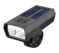 Luce Anteriore per solare Bici 100 Lumen Doppio 3030 LED Larga 155 Gradi