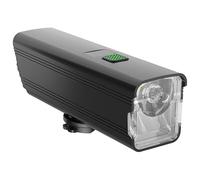 Luce anteriore ricaricabile, lega di alluminio, impermeabile, display digitale, modalità fascio doppio, ricarica rapida di tipo C