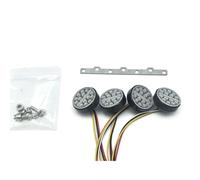 Luce Aspirazione Aria Paraurti In Lega Alluminio Per Tamiya Per SCANIA 770S Per VOLVO Per ACTROS 3363 Per MAN 1/14 RC Auto Parti Aggiornamento Parti Riparazione RC