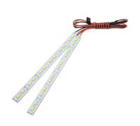 Luce Auto Rc Compatibile Con 1/10 1/8 RC Car Crawler Modello Di Accessori Per Auto Parti Di Aggiornamento Bianco 24 Perline Lampada Barra Luminosa Telaio Striscia Luminosa