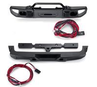 Luce Auto Rc Compatibile Con Axial SCX10 III AXI03006 AXI03007 Per Wrangler Per Gladiator 1/10 RC Crawler Car Parts Paraurti Anteriore Posteriore Con Luce