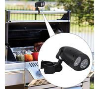 Luce Barbecue Grill con 10 LED Luminosi e Plastica ABS Resistente al Calore
