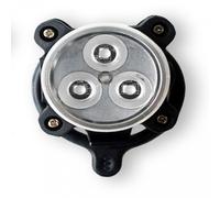 Luce Bici Anteriore USB Ricaricabile 3 LED 120 Lumen