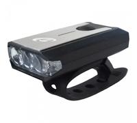 Luce Bici Anteriore USB Ricaricabile 3 LED Potenti, Impermeabile IPX4, Fino a 10h