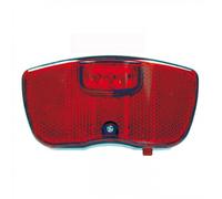 Luce Bici Posteriore 3 LED Rossa a Batteria - City & Trekking
