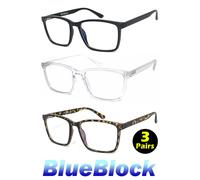 Luce Blu Blocco Occhiali Computer Gioco Rétro Occhiali Visione Cura Protection