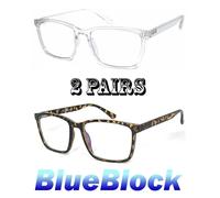 Luce Blu Blocco Occhiali Computer Gioco Rétro Occhiali Visione Cura Protection