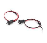 Luce Blu LED Finto Lampeggiante Finto Allarme Spia di Sicurezza Allarme Auto LED Indicatore Luminoso Pannello Pilota Spia Cruscotto Antifurto Universale 12V per Barche Moto