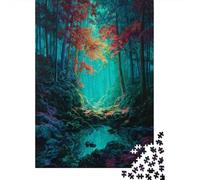 Luce brillante nella Forestaaa|| Puzzle Divertenti Per Tutta La Famiglia 38x26cm/1000pcs Adulti